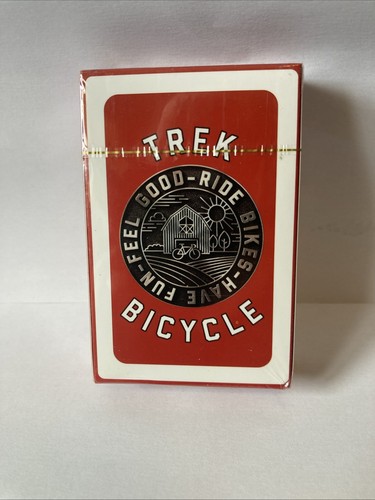 Trek bicycle playing cards new - playing,