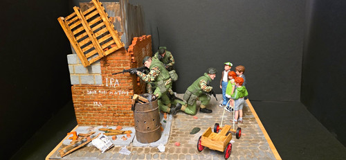 16th scale diorama 1970s - scale,