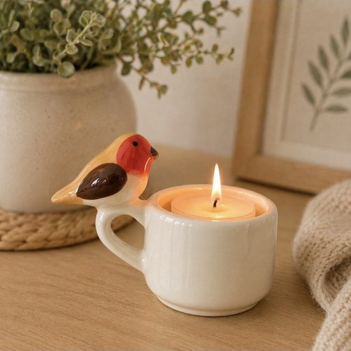 Robin tealight holder - tealight, in