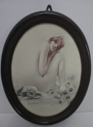 Sara moon art framed print - sara,