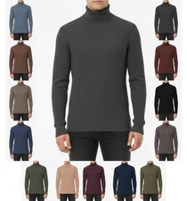 Mens Warm Thick Ribbed Cotton