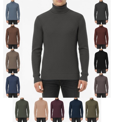 Mens warm thick ribbed - mens,