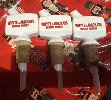 Whyte & Mackays Scotch Whisky Pourers Set Of 3 All Been Used