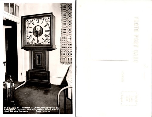 Rppc clock talbott tavern - rppc, in
