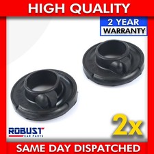 2X REAR LOWER RUBBER SPRING