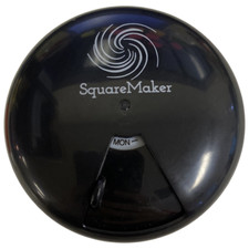 Square Maker Pills Organizer Storage Container-Black-1Pack