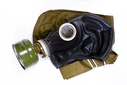 Genuine gas mask surplus - mask, gp-5