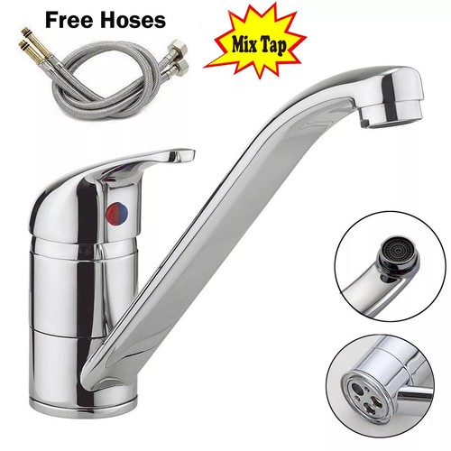 Metal mixer tap - mixer, lever