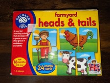 Orchard Toys - Farmyard Heads & Tails (Yellow)