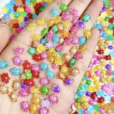 100Pcs Cartoon Mini Resin