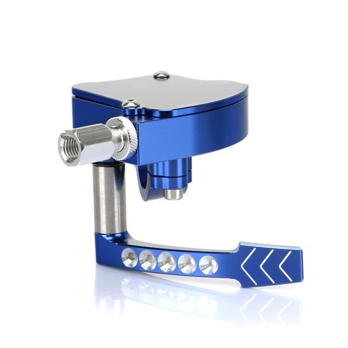 Billet blue thumb throttle for - blue,