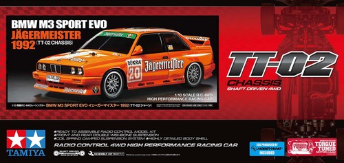 Tamiya 58760 bmw - m3, evo