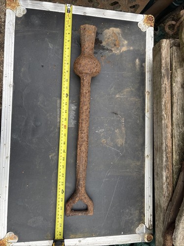 Antique cast iron bell - antique,
