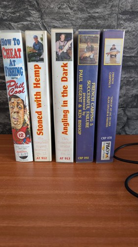 Collection fishing vhs - 5,