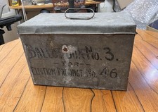 Antique Metal Ballot Voting