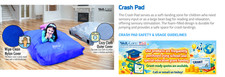 Cushioned 5'x5' Crash Pad for