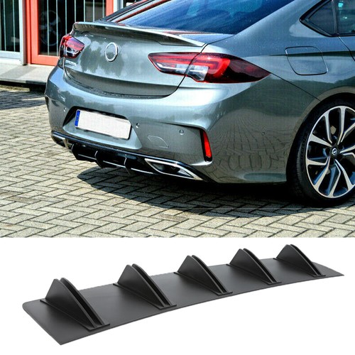 Black rear diffuser bumper lip - diffuser,