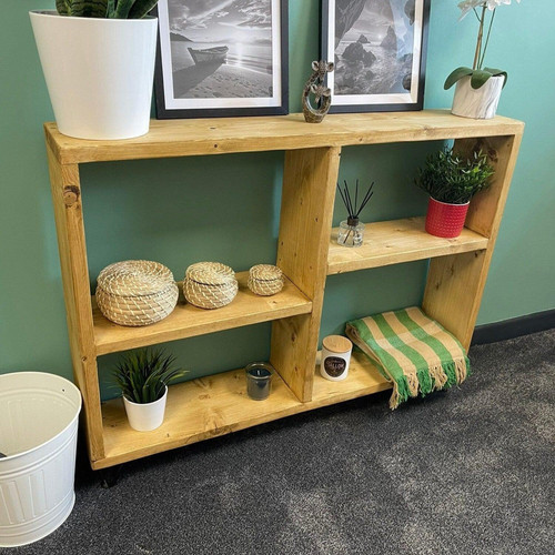 Solid wood bookcase handmade - solid,