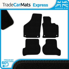 Tailored Carpet Car Floor Mats for Volkswagen Golf MK5 Round Mat Clips 2007-2009