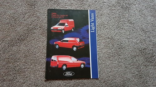Ford light vans fiesta combo - ford,
