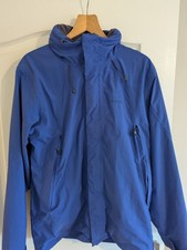 Men's Rohan Blue Mountain Leader Jacket With Barricade Hooded Size S