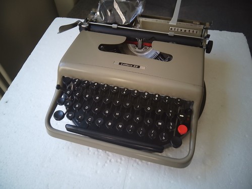 Olivetti typewriter letter - olivetti,