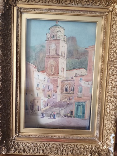 Antique watercolour - antique,
