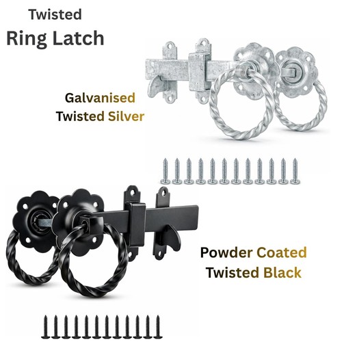 Twisted ring gate - twisted,