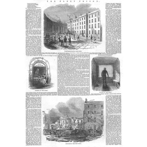 London the fleet prison - the,
