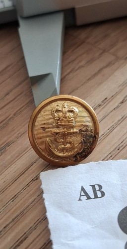 15mm royal navy gilt - royal, brass