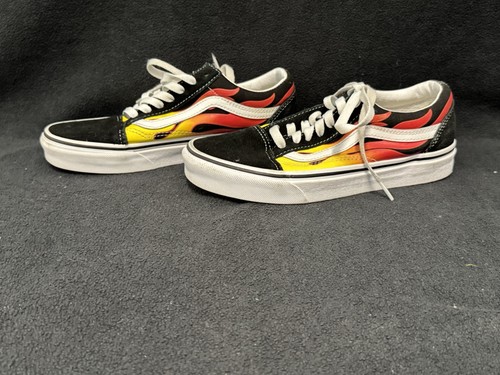Vans old school flame wall - old,
