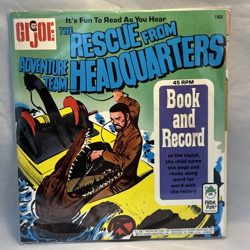 1973 joe book record rescue - gi,