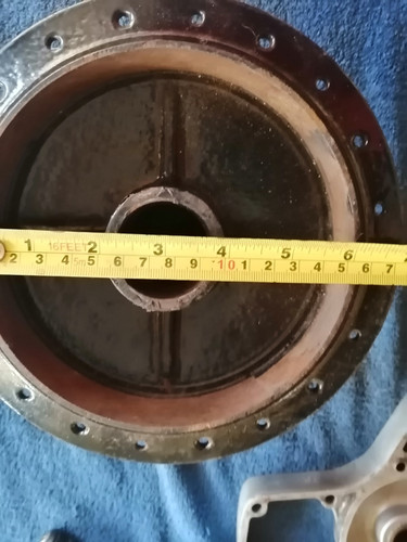 Bsa front brake drum - front,