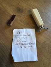Art Deco Wax Seal Ivorine