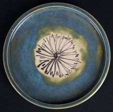 Japan Oribe ceramic plate