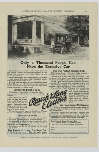 1909 rauch lang electric - 1909,