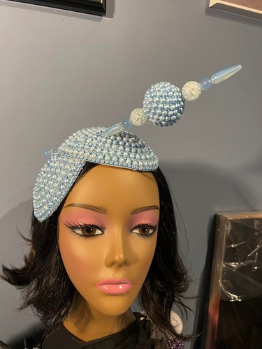 Double teardrop fascinator - teardrop,