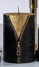 SEXI - BLACK DECORATIVE CANDLES - PILLAR OR BALL SHAPE home decoration, gift 