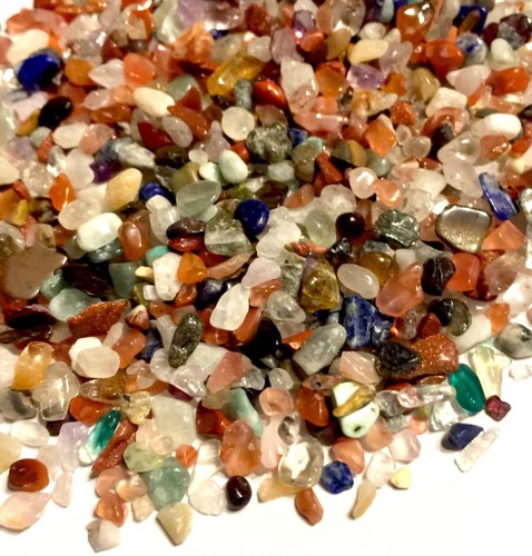 25g gemstone chips semi - chips,