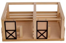 AmishToyBox.com Wooden 2-Stall