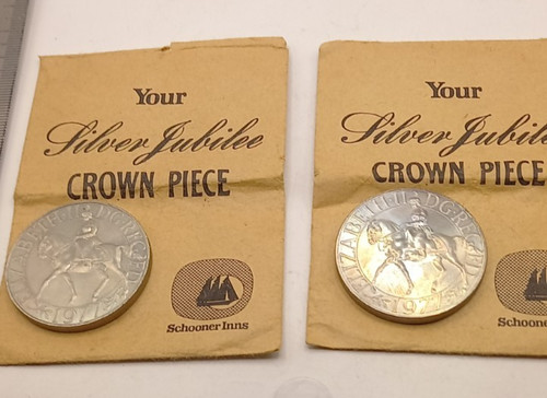 Vintage queen elizabeth silver - queen,