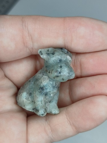 Small kiwi jasper - small, carved