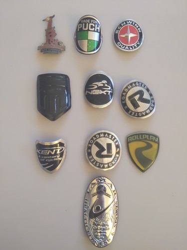 Set bike head badges - of, 10