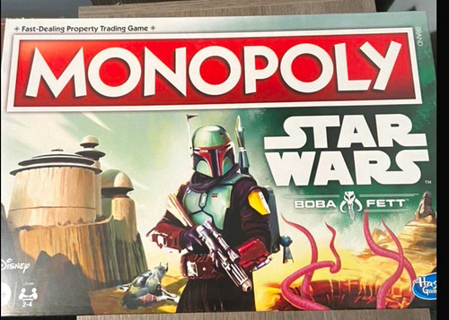 Hasbro monopoly star wars - monopoly, boba