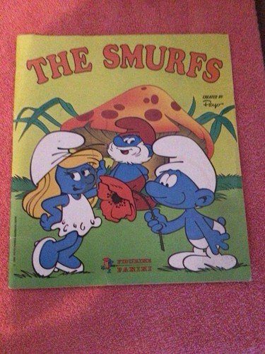 The smurfs 1982 panini - 1982, sticker