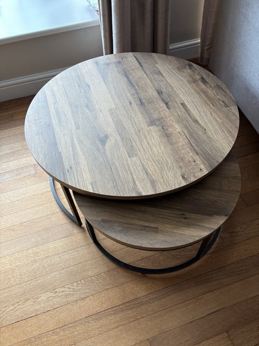 Set round nesting tables - nesting,