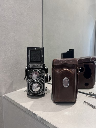 Camera rolleiflex - camera,