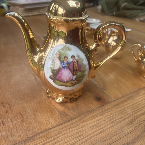 Vintage gold plated bondware - vintage,