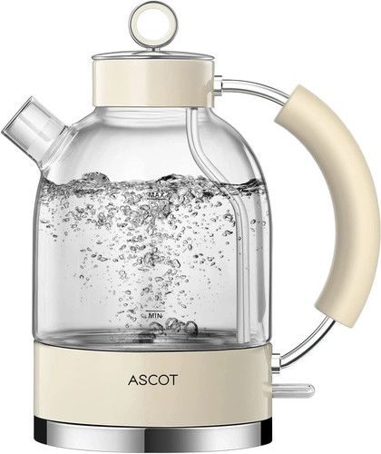 Ascot electric kettle glass - ascot, kettle,