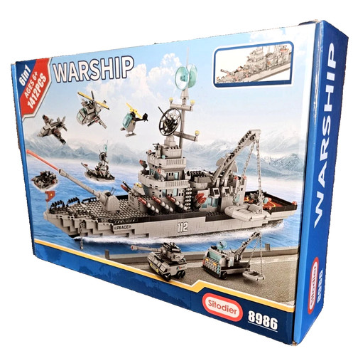 Sitodier warship 1412pcs - warship, (1412pcs